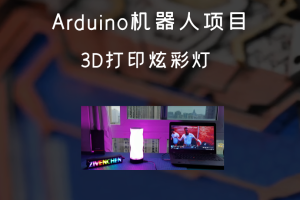 Arduino机器人项目丨3d打印炫彩灯