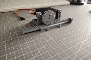 舵机推杆机械设计机构